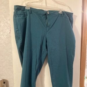 Emerald green Catos jeans 26